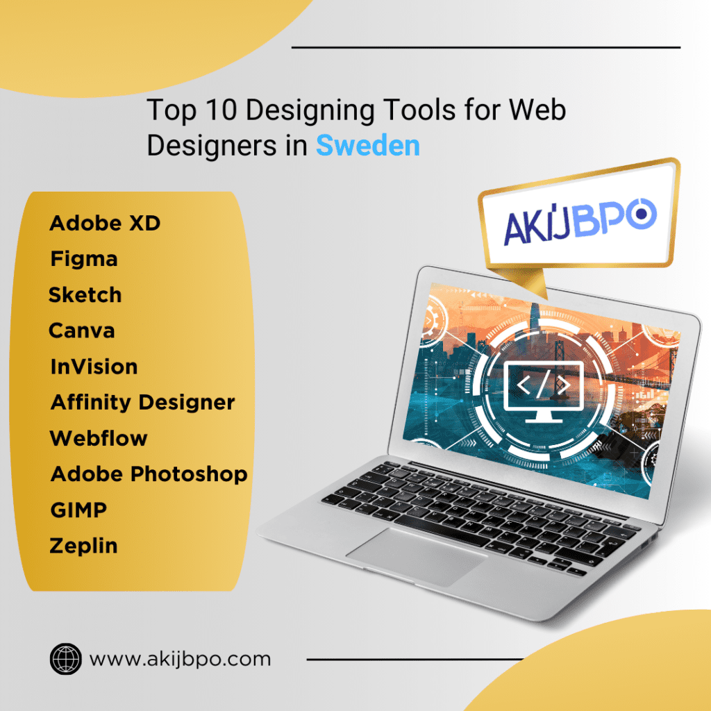 Top 10 Designing Tools for Web Designers in Sweden